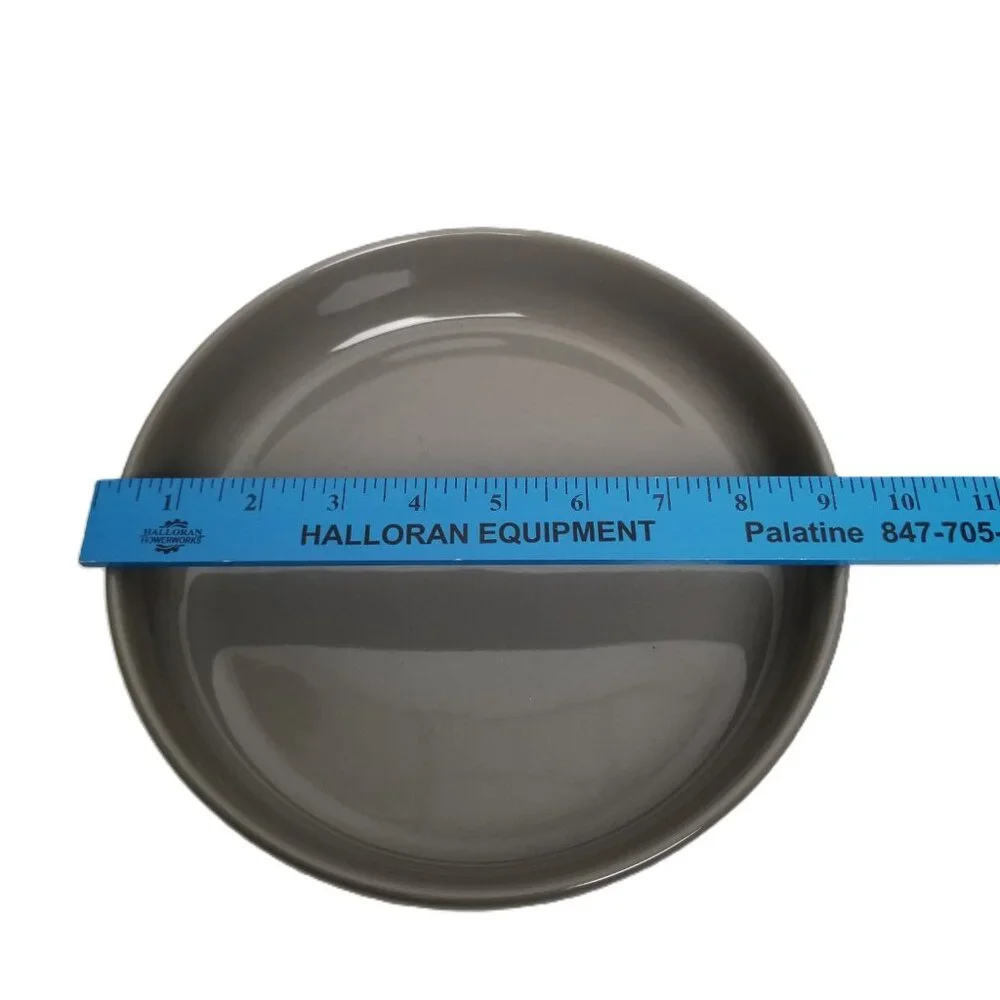 Project 62 Stoneware Dinner Bowls Set of 2 Gray White Food Photography Modern